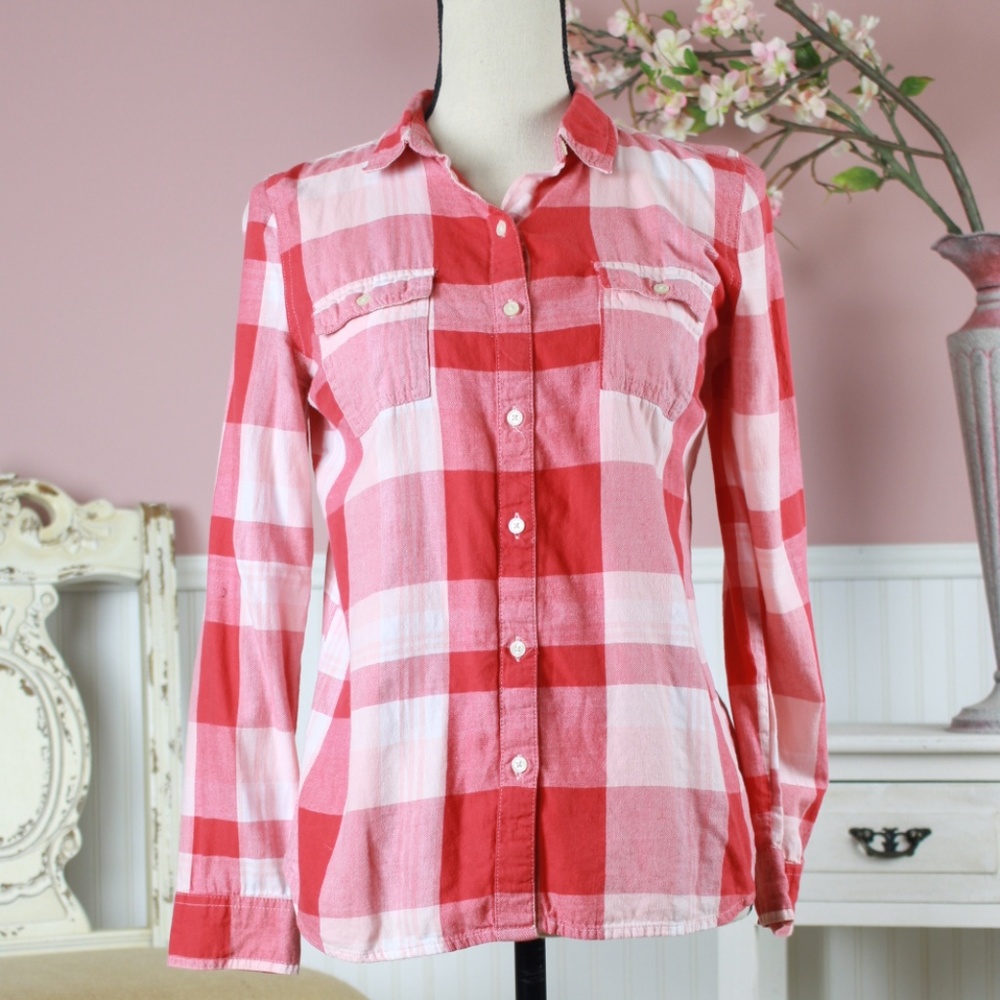 Old Navy Plaid Flannel. Size S